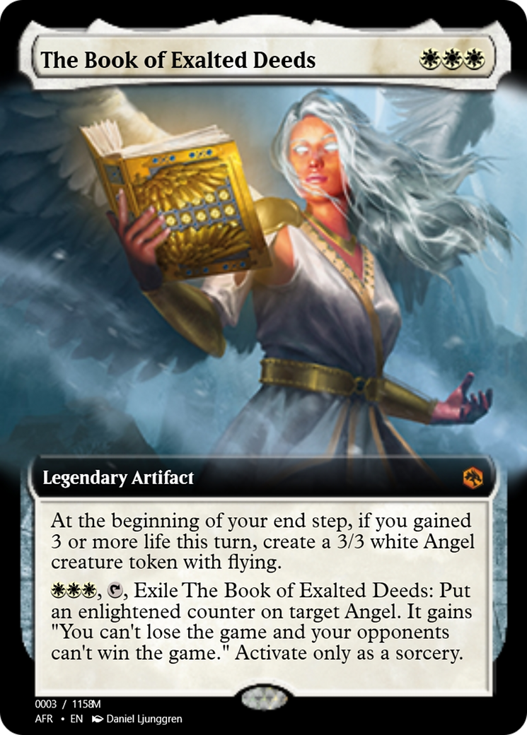 The Book of Exalted Deeds (PRM-92622) - Magic Online Promos