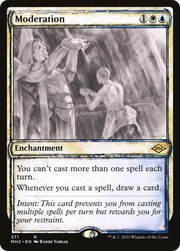 Moderation (MH2-371) - Modern Horizons 2: (Showcase) Foil