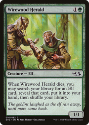 Wirewood Herald (DD3-) - Duel Decks Anthology: Elves vs. Goblins