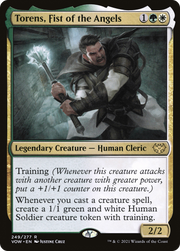 Torens, Fist of the Angels (VOW-249) - Innistrad: Crimson Vow Foil