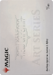 Backup Agent // Backup Agent (ASNC-001) - New Capenna Art Series (Borderless)