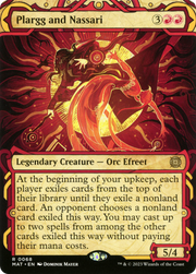 Plargg and Nassari (MAT-068) - March of the Machine: The Aftermath: (Showcase) (Borderless) Foil