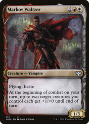 Markov Waltzer (VOW-313) - Innistrad: Crimson Vow: (Showcase) Foil