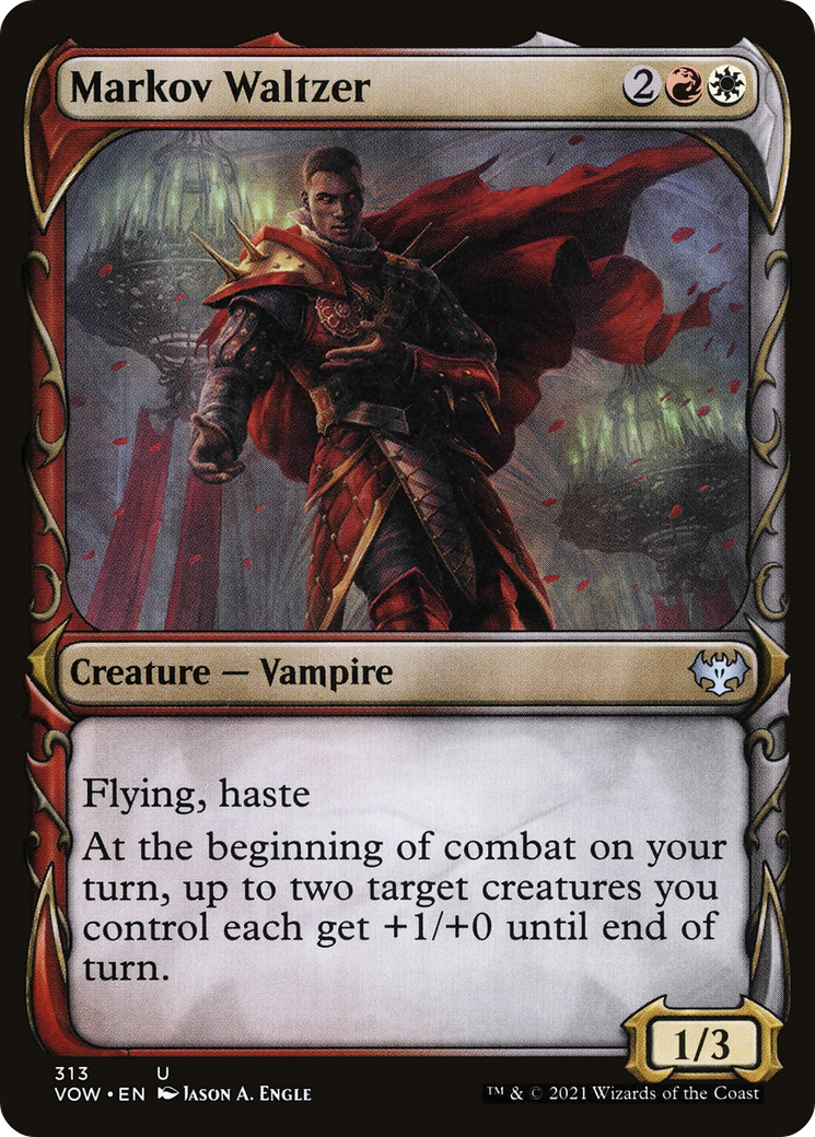 Markov Waltzer (VOW-313) - Innistrad: Crimson Vow: (Showcase) Foil