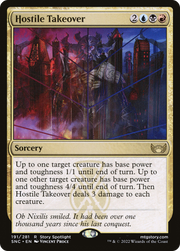 Hostile Takeover (SNC-191) - Streets of New Capenna Foil
