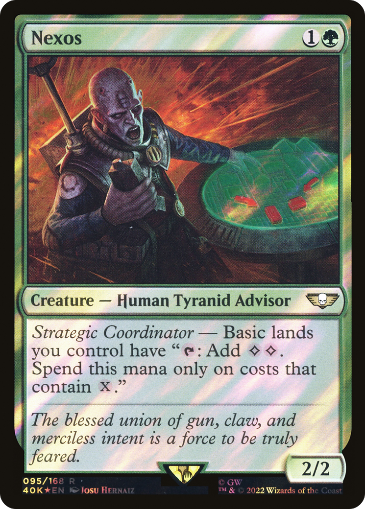 Nexos (40K-095) - Warhammer 40,000 Commander Foil