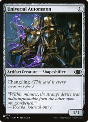 Universal Automaton (LIST-803) - The List
