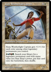 Sisay, Weatherlight Captain (PRM-91211) - Magic Online Promos