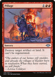 Pillage (MH1-139) - Modern Horizons Foil