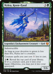 Nylea, Keen-Eyed (THB-185) - Theros Beyond Death: (enchantment) Foil