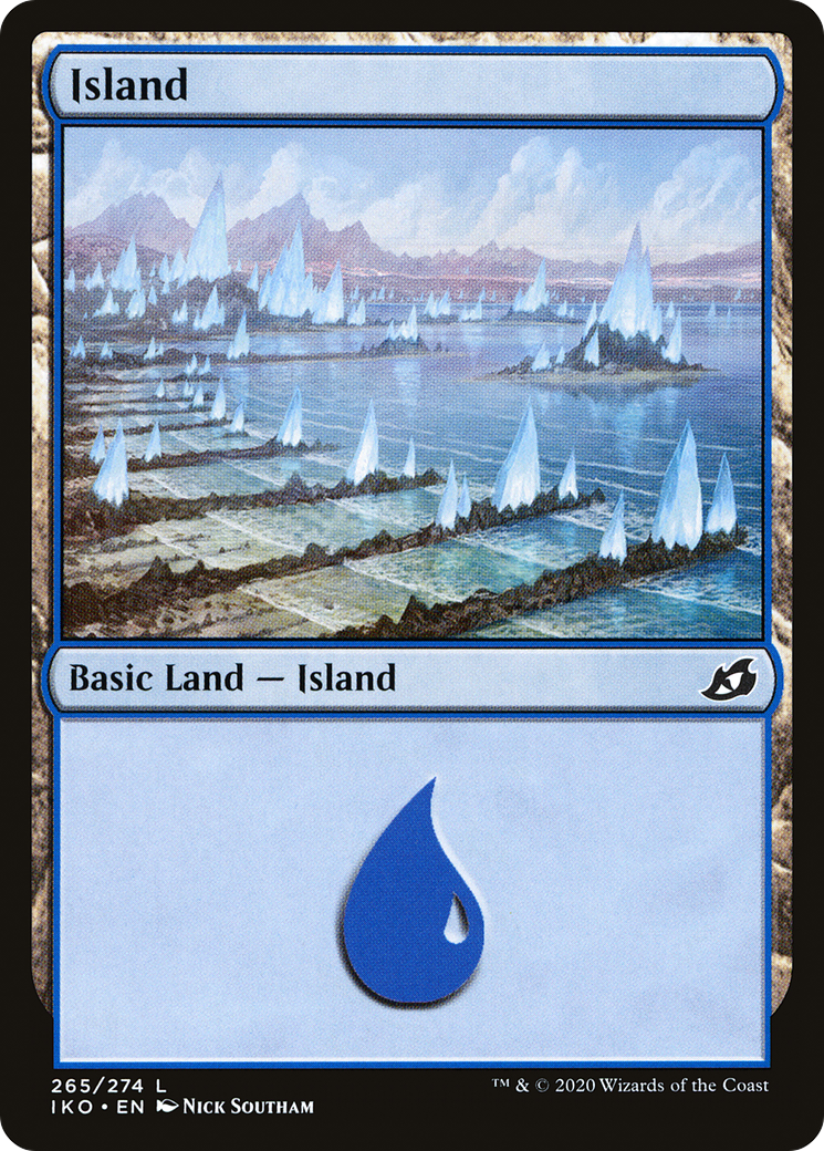 Island (IKO-265) - Ikoria: Lair of Behemoths Foil