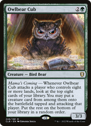 Owlbear Cub (CLB-246) - Commander Legends: Battle for Baldur's Gate