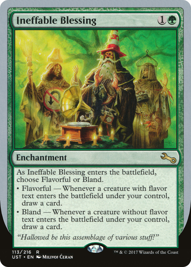 Ineffable Blessing (UST-113) - Unstable Foil