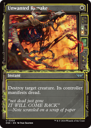 Unwanted Remake (DSK-306) - Duskmourn: House of Horror: (Showcase) Foil