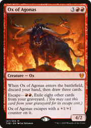 Ox of Agonas (PPTHB-147) - Theros Beyond Death Promos Foil