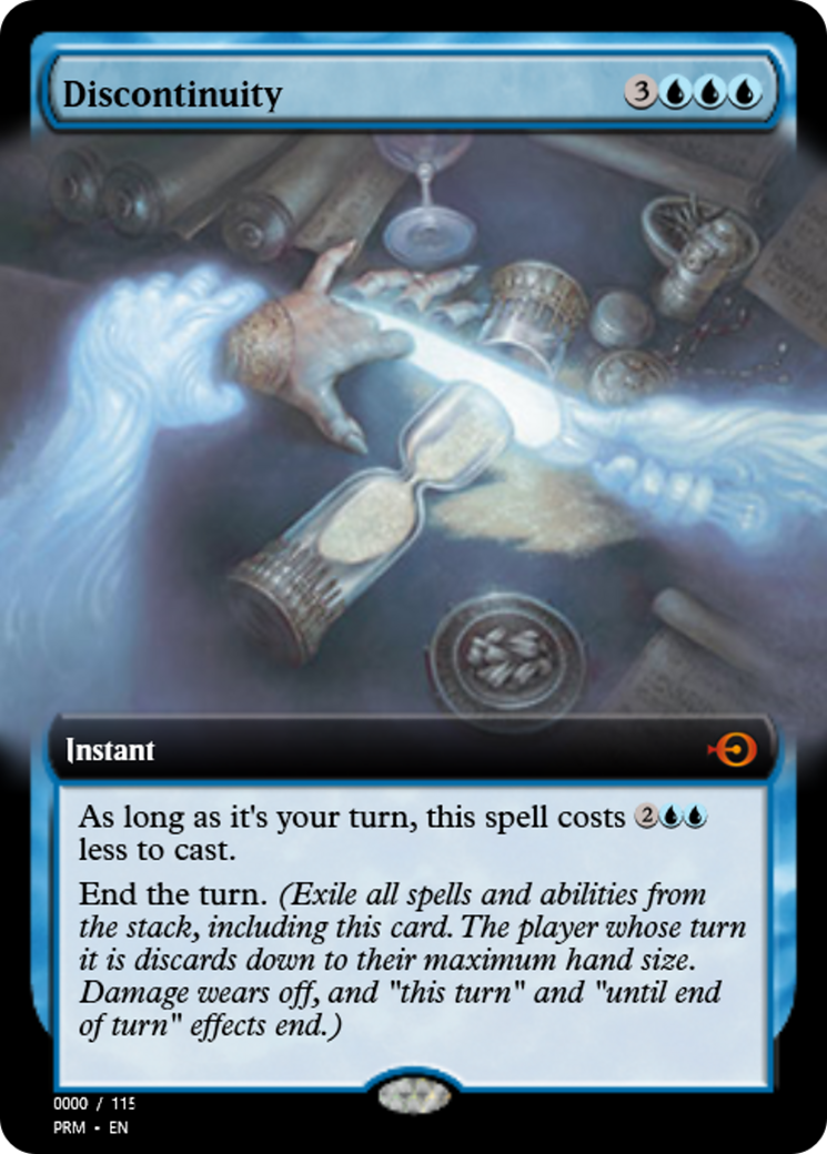 Discontinuity (PRM-81952) - Magic Online Promos Foil