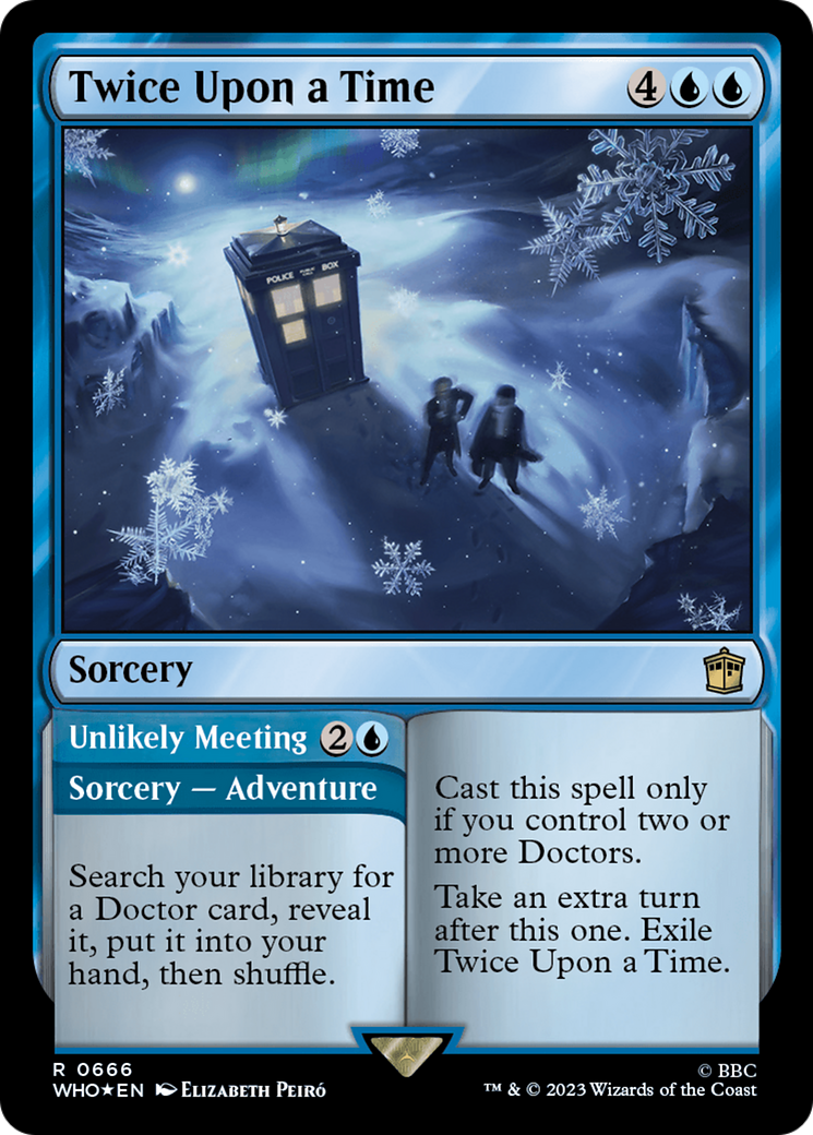 Twice Upon a Time // Unlikely Meeting (WHO-666) - Doctor Who Foil