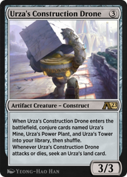 Urza's Construction Drone (YBRO-029) - Alchemy: The Brothers' War