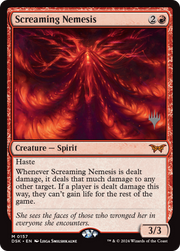 Screaming Nemesis (PPDSK-157) - Duskmourn: House of Horror Promos