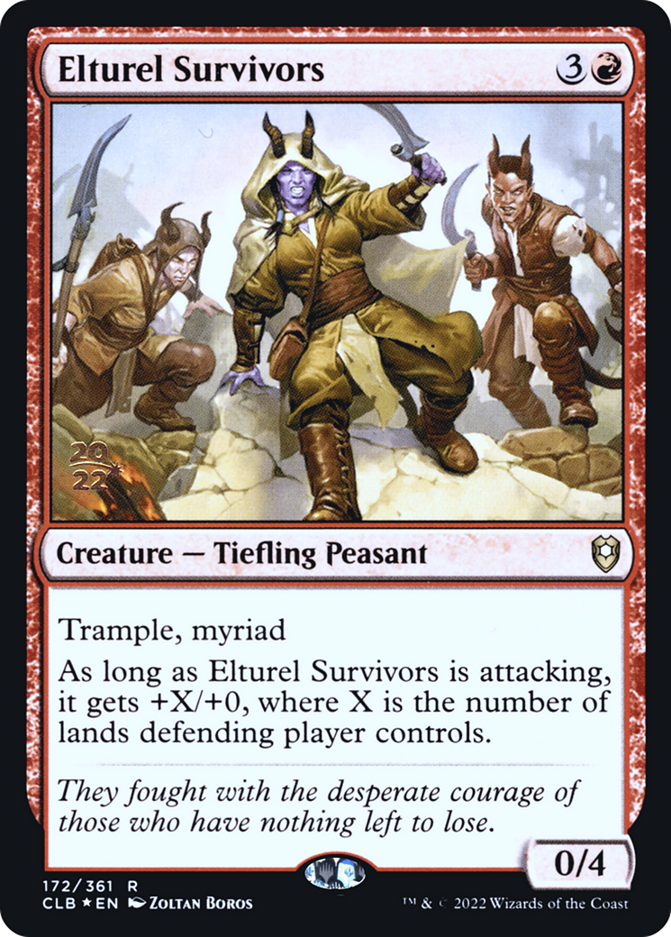 Elturel Survivors (PRE-172S) - Battle for Baldur's Gate Promos Foil
