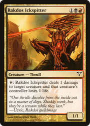 Rakdos Ickspitter (DIS-) - Dissension Foil