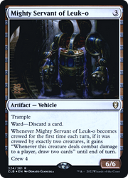 Mighty Servant of Leuk-o (PRE-324S) - Battle for Baldur's Gate Promos Foil