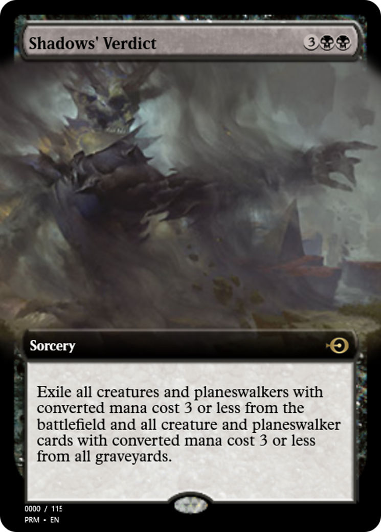 Shadows' Verdict (PRM-83800) - Magic Online Promos
