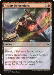 Reality Hemorrhage (OGW-100) - Oath of the Gatewatch: (devoid) Foil