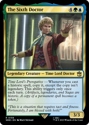 The Sixth Doctor (WHO-159) - Doctor Who Foil