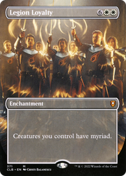 Legion Loyalty (CLB-371) - Commander Legends: Battle for Baldur's Gate (Borderless) Foil