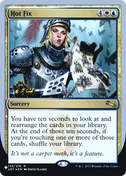 Hot Fix (LIST-049) - The List (Unfinity Foil Edition) Foil