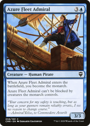 Azure Fleet Admiral (CMR-058) - Commander Legends