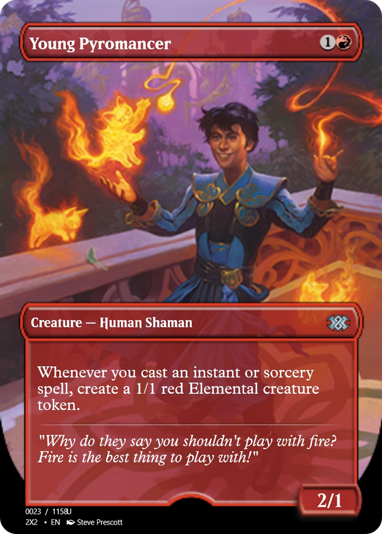 Young Pyromancer (PRM-102259) - Magic Online Promos Foil