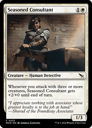 Seasoned Consultant (MKM-033) - Murders at Karlov Manor Foil