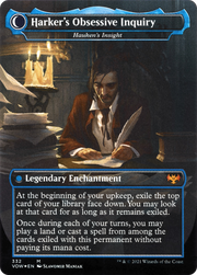 Jacob Hauken, Inspector // Hauken's Insight (VOW-332) - Innistrad: Crimson Vow: (Double Faced Transform) (Borderless)