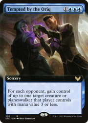Tempted by the Oriq (STX-300) - Strixhaven: School of Mages: (Extended Art)