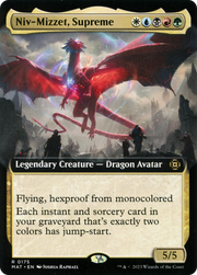 Niv-Mizzet, Supreme (MAT-175) - March of the Machine: The Aftermath: (Extended Art) Foil