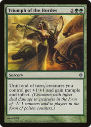 Triumph of the Hordes (NPH-123) - New Phyrexia Foil