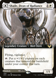 Shaile, Dean of Radiance // Embrose, Dean of Shadow (STX-330) - Strixhaven: School of Mages: (Extended Art)