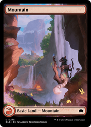 Mountain (BLB-274) - Bloomburrow Foil
