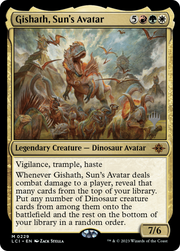 Gishath, Sun's Avatar (PPLCI-229) - The Lost Caverns of Ixalan Promos