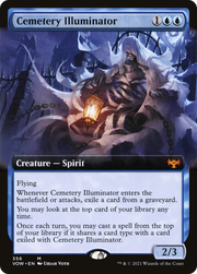 Cemetery Illuminator (VOW-356) - Innistrad: Crimson Vow: (Extended Art) Foil
