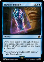 Traverse Eternity (WHO-665) - Doctor Who Foil