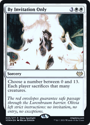 By Invitation Only (PRE-05S) - Innistrad: Crimson Vow Promos Foil