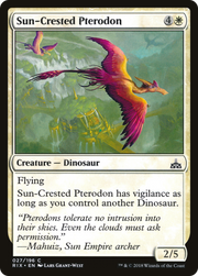 Sun-Crested Pterodon (RIX-027) - Rivals of Ixalan