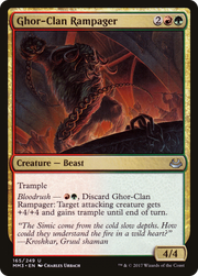 Ghor-Clan Rampager (MM3-165) - Modern Masters 2017 Foil