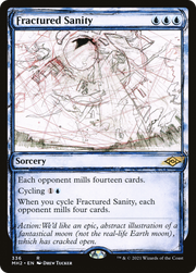 Fractured Sanity (MH2-336) - Modern Horizons 2: (Showcase) Foil