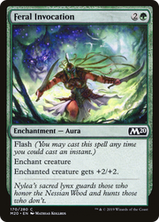 Feral Invocation (M20-170) - Core Set 2020 Foil