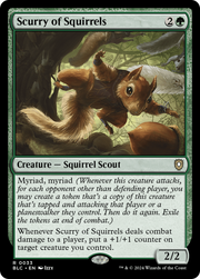 Scurry of Squirrels (BLC-033) - Bloomburrow Commander