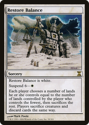 Restore Balance (TSP-038) - Time Spiral Foil
